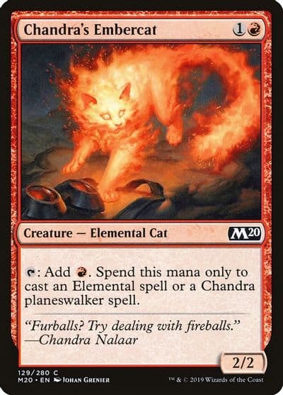 Chandras Embercat Core Set 2020 Magic card