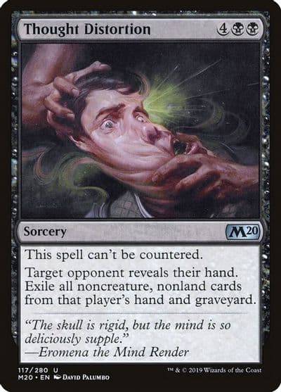 Thought Distortion Core Set 2020 Magic card