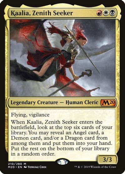 Kaalia Zenith Seeker Core Set 2020 Magic card