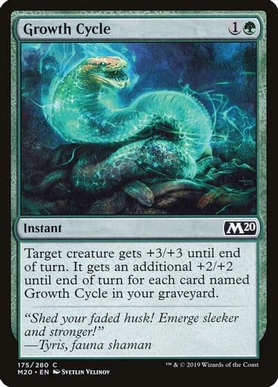 Growth Cycle Core Set 2020 Magic card