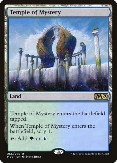 Temple of Mystery Core Set 2020 Magic card