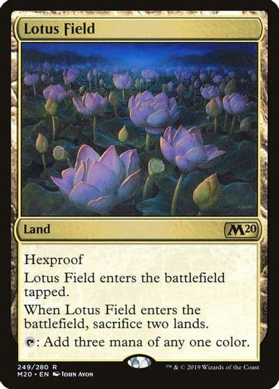 Lotus Field Core Set 2020 Magic card