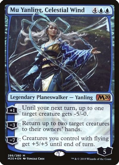 Mu Yanling Celestial Wind Core Set 2020 Magic card