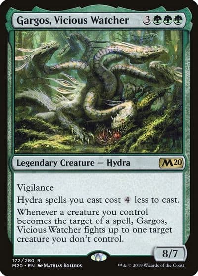Gargos Vicious Watcher Core Set 2020 Magic card