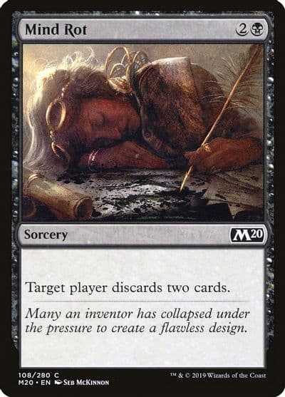 Mind Rot Core Set 2020 Magic card