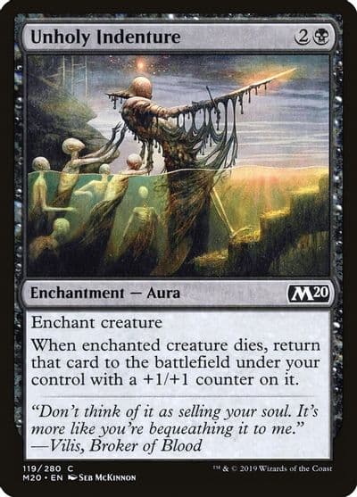 Unholy Indenture Core Set 2020 Magic card