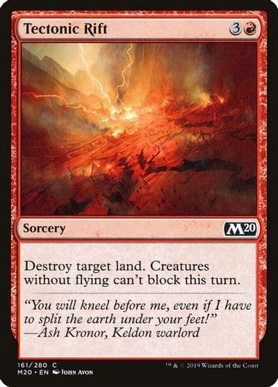 Tectonic Rift Core Set 2020 Magic card