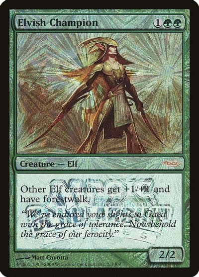 Elvish Champion Scholarship Series Junior Series Promos Magic card
