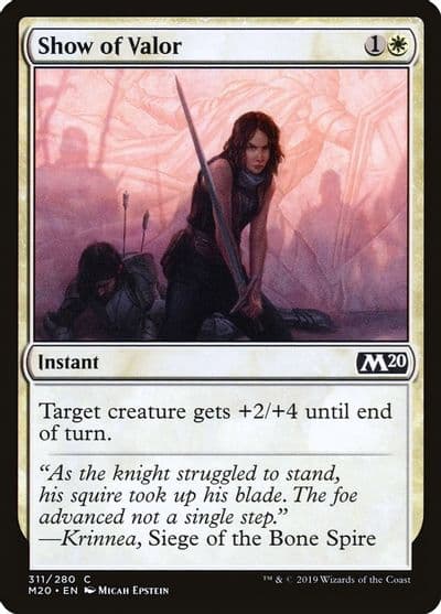 Show of Valor Core Set 2020 Magic card