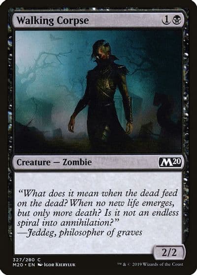 Walking Corpse Core Set 2020 Magic card