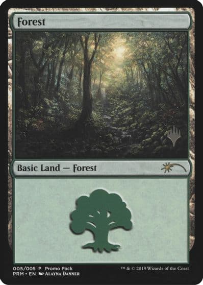 Forest Promo Pack: Core Set 2020 Magic card