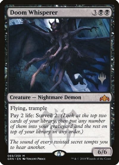 Doom Whisperer Promo Pack: Core Set 2020 Magic card
