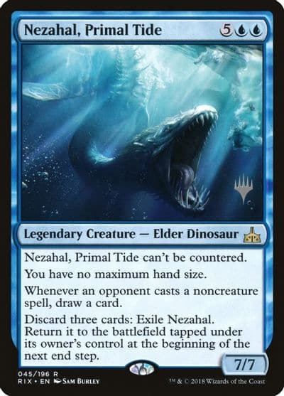 Nezahal Primal Tide Promo Pack: Core Set 2020 Magic card