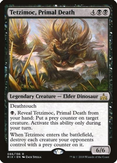 Tetzimoc Primal Death Promo Pack: Core Set 2020 Magic card