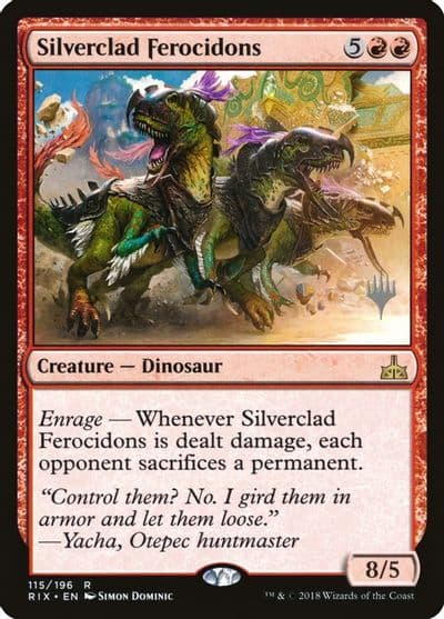 Silverclad Ferocidons Promo Pack: Core Set 2020 Magic card