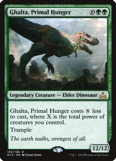 Ghalta Primal Hunger Promo Pack: Core Set 2020 Magic card