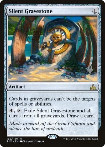 Silent Gravestone Promo Pack: Core Set 2020 Magic card