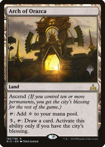 Arch of Orazca Promo Pack: Core Set 2020 Magic card