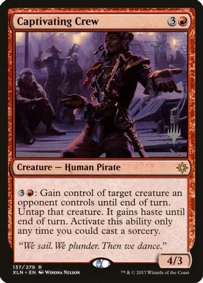 Captivating Crew Promo Pack: Core Set 2020 Magic card
