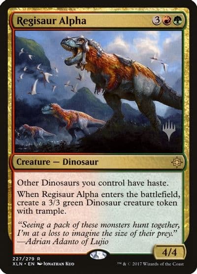 Regisaur Alpha Promo Pack: Core Set 2020 Magic card