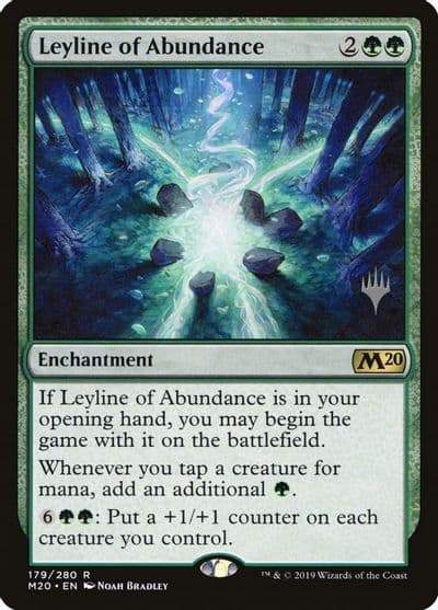 Leyline of Abundance Promo Pack: Core Set 2020 Magic card