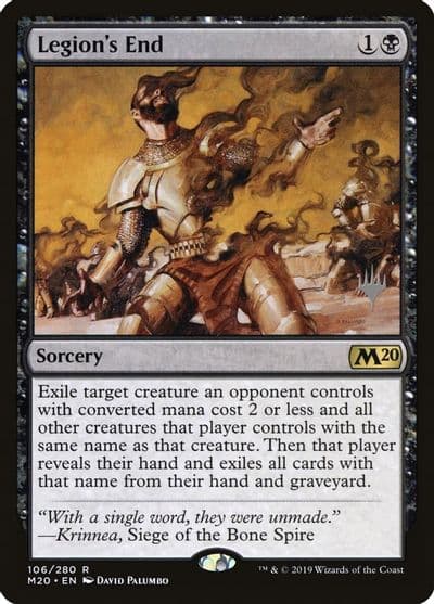 Legions End Promo Pack: Core Set 2020 Magic card