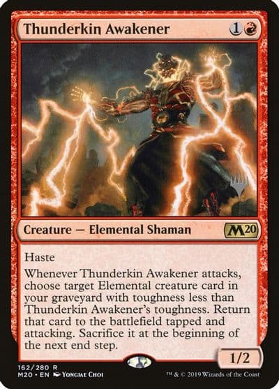 Thunderkin Awakener Promo Pack: Core Set 2020 Magic card