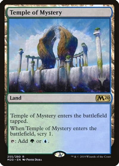 Temple of Mystery Promo Pack: Core Set 2020 Magic card