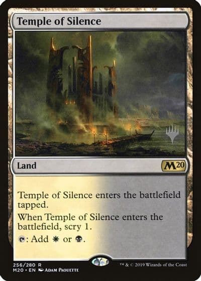 Temple of Silence Promo Pack: Core Set 2020 Magic card