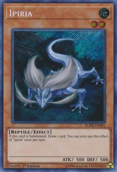 Ipiria Battles of Legend: Hero's Revenge Yu-Gi-Oh! card