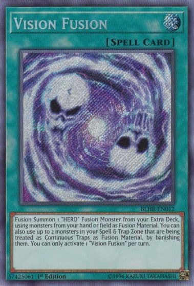 Vision Fusion Battles of Legend: Hero's Revenge Yu-Gi-Oh! card