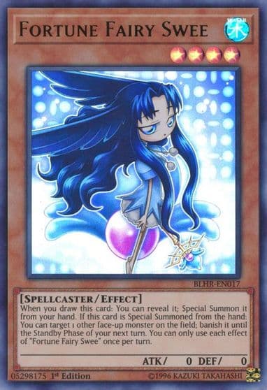 Fortune Fairy Swee Battles of Legend: Hero's Revenge Yu-Gi-Oh! card