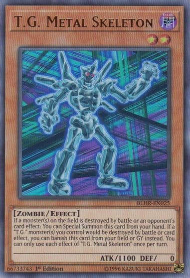 TG Metal Skeleton Battles of Legend: Hero's Revenge Yu-Gi-Oh! card