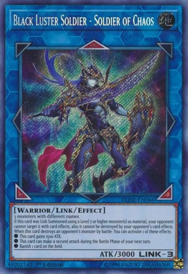 Black Luster Soldier Soldier of Chaos Battles of Legend: Hero's Revenge Yu-Gi-Oh! card