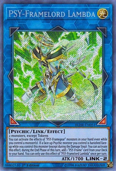 PSY Framelord Lambda Battles of Legend: Hero's Revenge Yu-Gi-Oh! card