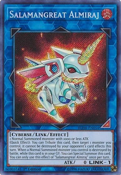 Salamangreat Almiraj Battles of Legend: Hero's Revenge Yu-Gi-Oh! card