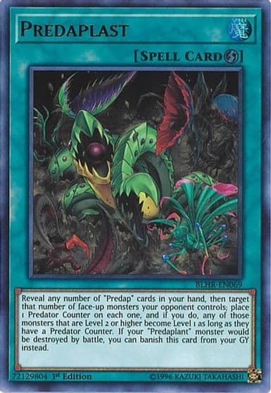 Predaplast Battles of Legend: Hero's Revenge Yu-Gi-Oh! card
