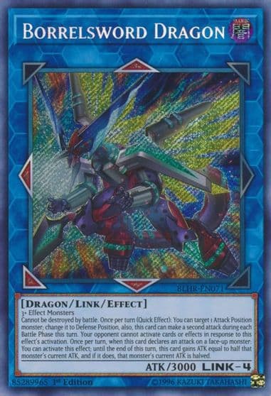 Borrelsword Dragon Battles of Legend: Hero's Revenge Yu-Gi-Oh! card