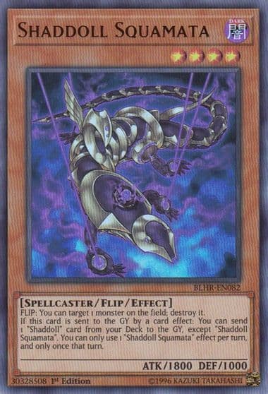 Shaddoll Squamata Battles of Legend: Hero's Revenge Yu-Gi-Oh! card