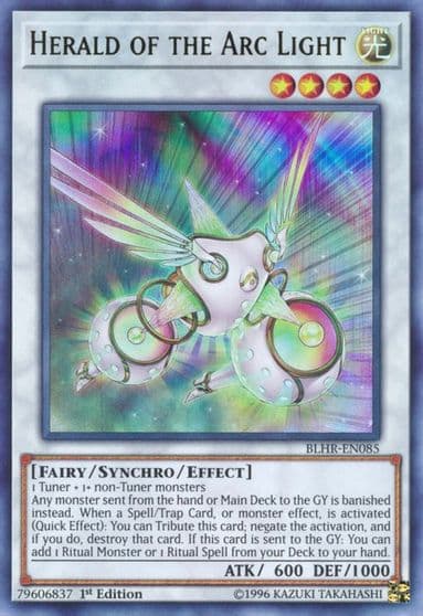 Herald of the Arc Light Battles of Legend: Hero's Revenge Yu-Gi-Oh! card