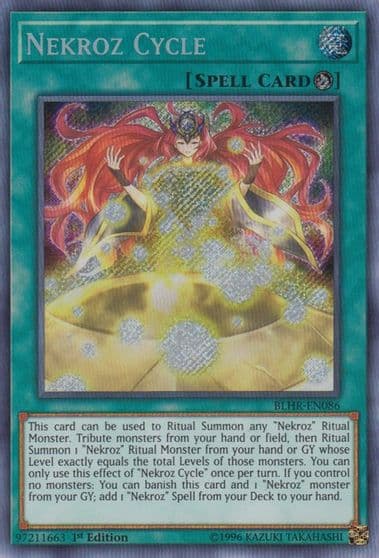 Nekroz Cycle Battles of Legend: Hero's Revenge Yu-Gi-Oh! card