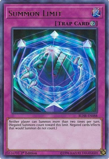 Summon Limit Battles of Legend: Hero's Revenge Yu-Gi-Oh! card
