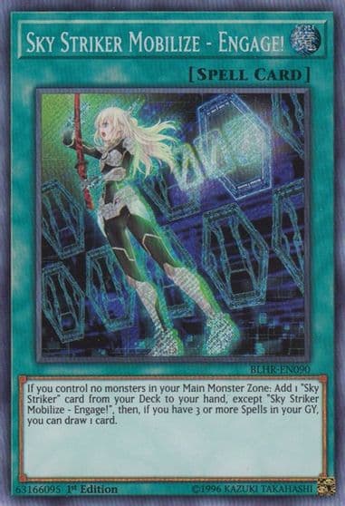 Sky Striker Mobilize Engage Battles of Legend: Hero's Revenge Yu-Gi-Oh! card