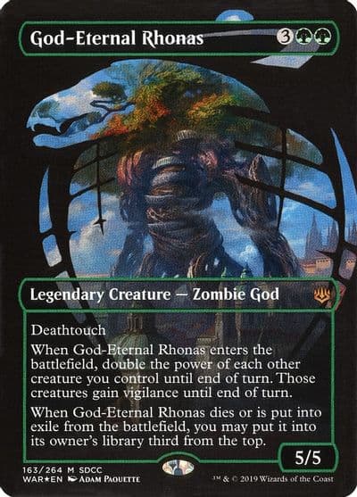 God Eternal Rhonas SDCC 2019 Exclusive Media Promos Magic card