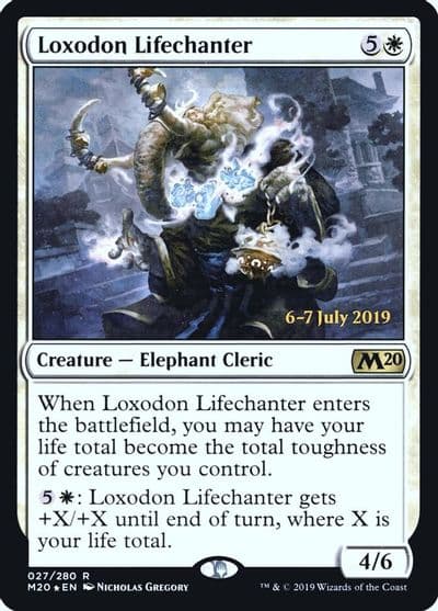 Loxodon Lifechanter Prerelease Cards Magic card