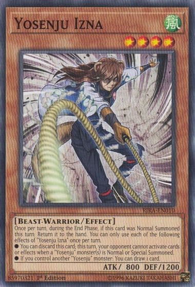 Yosenju Izna Rising Rampage Yu-Gi-Oh! card