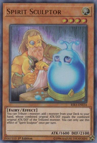 Spirit Sculptor Rising Rampage Yu-Gi-Oh! card