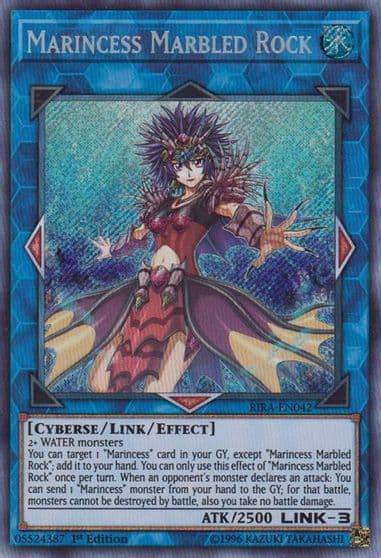 Marincess Marbled Rock Rising Rampage Yu-Gi-Oh! card