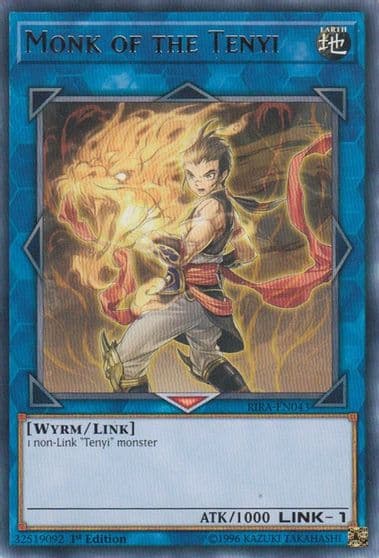 Monk of the Tenyi Rising Rampage Yu-Gi-Oh! card