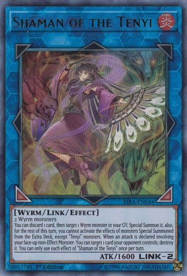 Shaman of the Tenyi Rising Rampage Yu-Gi-Oh! card